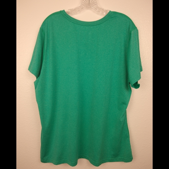Nike Blue-Green Dri-Fit Tee - Picture 2 of 3